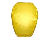 36 Premium SKY LANTERNS 40" Tall Hot Air Balloons - YELLOW