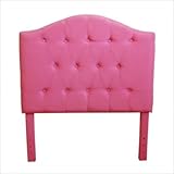 Best4D Concepts Girls Upholstered Pink Headboard 4D Concepts Girls Upholstered Pink Headboard
