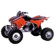 HONDA TRX450 ATV RED