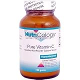 NUTRICOLOGY/ALLERGY RESEARCH GROUP Pure Vitamin C Cassava Powder 120 gm