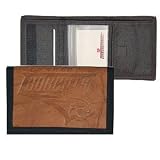 Charlotte Bobcats Leather/Nylon Embossed Tri-Fold Wallet