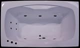 Splash Baths Luxury Series Acrylic Whirlpool Bathtub 60