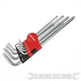 Review Silverline Tools Ltd 394985 / Silverline 9pc L Tx Key T10-T50 D/clp