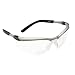AO Safety/3M Tekk 11374 Bx Reader +1.5 Diopter Safety Glasses, Silver/Black Frame, Clear Lens