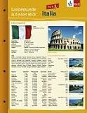 Landeskunde auf einen Blick. Italia