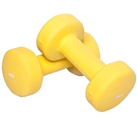 8 KG (2x4,0) Halt�re fitness en vinyle