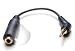 U-Bop CableLINK Stereo Audio Adapter (use any headphones) "Twin Pack" For Nokia 1100 1110 1112 1600 2100 2300 2600 2610 2650 3410 3510 3510i 5200 5300 6030 6060 6600 7280 7380 8310 8800 8800 Sirocco 8910 8910i , 6500 Slide , 6500 Classic
