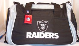 Concept One Oakland Raiders Duffle Bag