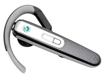 Sony Ericsson HBH-608 Lightweight Akono Bluetooth Headset - Black/Silver