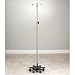 CLINTON STAINLESS STEEL,HEAVY DUTY IV POLES(NOT MRI COMPATIBLE) Six leg, SS ,heavy duty w/4 hooks Item# IVS-702