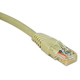 CAT5e Molded Patch Cable, 25 ft., Gray
