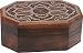 Gift for Valentine - Jewelry Boxes Wood Carving Hand Engraved Antiqued Finish Indian Style (wc353)