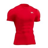 (�A���_�[�A�[�}�[)UNDER ARMOUR UA�q�[�g�M�A�R���v���b�V�����V���[�g�X���[�uT MCM3418 �A�X���`�b�N �����Y �R���v���b�V�����x�[�X���C���[ RED XXL MCM3418 R
