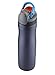 AVEX Brazos AUTOSEAL Water Bottle, Midnight Blue/Stainless Steel, 24-Ounce