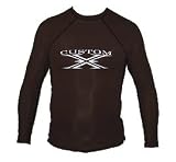 Custom X Script Long Sleeve Rash Guard