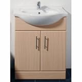 650mm Rigid Beech Vanity Unit