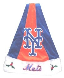 New York Mets Santa Hat