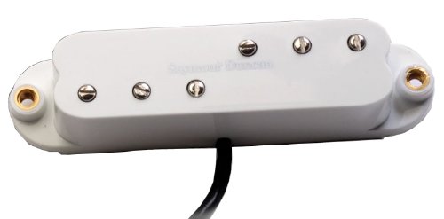 Seymour Duncan SDBR-1b Duckbuckers Strat Bridge Pickup, White Cover