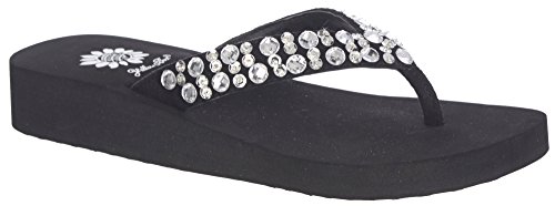 Yellow Box Womens Twiggy Fashion Flip Flop Sandals
