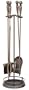 Uniflame 5 Piece Venetian Bronze with Ball Handle Fireset