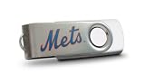 Centon New York Mets Edition DataStick Swivel 2 GB USB 2.0 Flash Drive DSVM2 GB-NYM (White)
