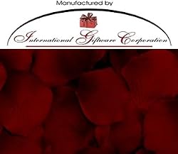 200 Silk Rose Petals Wedding Favors - Solid Colors - Burgundy