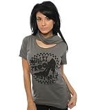Hellz Bellz The Bulletproof Top in Gray,Tops (S/S) for Women