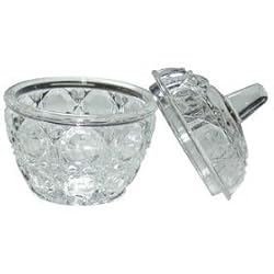 Crystal Apple Dish