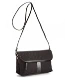 Giani Bernini "Twin Star" Signature Flap Crossbody Bag