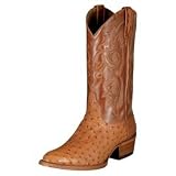 Ariat Mens Scottsdale R Toe Full-Quill Ostrich by Ariat