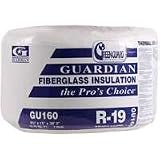 Guardian Building Prod Gu160 15x39'2" Fiberglass Insulation