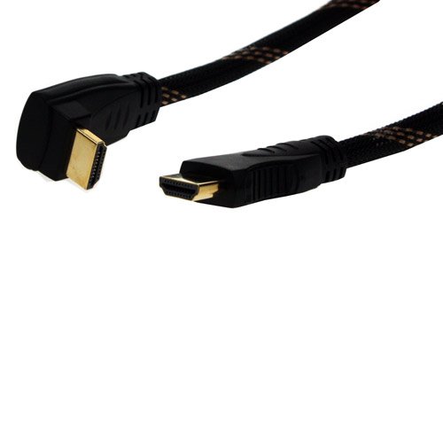 High Speed HDMI 1.3c Kabel unten abgewinkelten Stecker 1 5m High Speed HDMI 1.3c Kabel unten abgewinkelten Stecker 1 5m