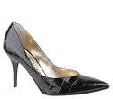 Donni Black Patent Croc