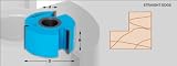 Amana A-27-100 1/4 STRAIGHT CUTTER 4 DIAM