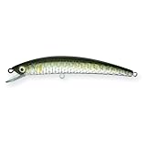 Yo-Zuri Lures Crystal Minnow Floating 5 1/4 5/8oz Green Silver #F8-C44