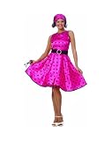 Hot 50's Pink Adult Costume
