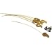 6 Clock Ratchet Click +Wire Left Right Rivets Parts