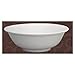 Yanco NS-5065W Nessico Rimless Bowl, 30 oz Capacity, 2.35" Height, 7.25" Diameter, Melamine, White Color, Pack of 24