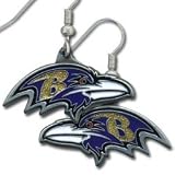 Baltimore Ravens NFL Dangle Earrings