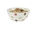 T&G Spot On Small Bowl in Cream Ceramic with Natural Earth Coloured Spot Design