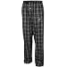 Florida Marlins Black Plaid Event Pajama Pants