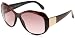 AJ Morgan Women's Belmont Sunglasses,Black And Red Frame/Rose Gradient Lens,one size