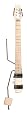 Ministar AMS-LESTAR Electric Guitar (6 String, Natural Maple, 24.75 Scale)