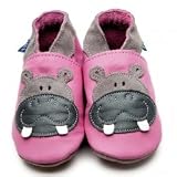 InchBlue Lederschuhe Hippo, rosa