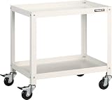 トラスコ ラビットワゴン600X400　ゴム車輪　W色 （RBW662W）