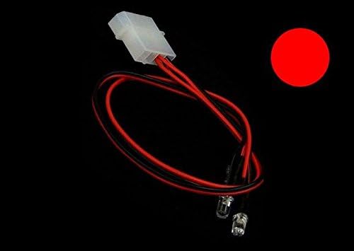 LED 5mm TWIN ULTRA RED