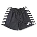 adidas 3-Stripes II Rugby Shorts (Blk/White)