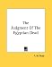 Book The Judgment Of The Egyptian Dead