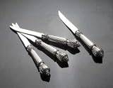 PLUME STEAK KNIVES - SET OF 6 PLUME STEAK KNIVES