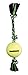 Flossy Chews Tug with BIG 6-Inch Tennis Ball, X-Large, 36-Inch